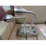 Chelsom Chrome Wall Light With LED Reading Light - Unused & Boxed.