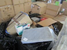 Pallet of unmanifested customer returns , - can contain unwanted, refused delivery, missing parts