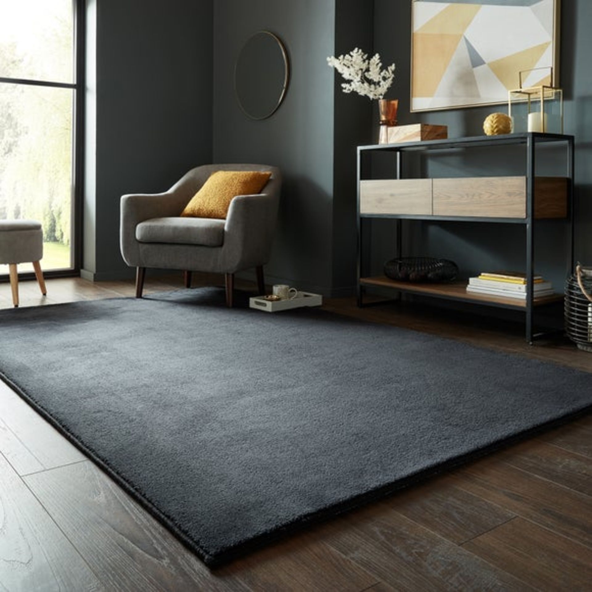 Softie Rug D040 Softie Graphite Rectangle 140X200 RRP 79 About the Product(s) Softie D040 Softie
