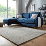 Boston Wool Border Grey 120X170cm Rug RRP 59 RRP 59 About the Product(s) Size: 120X170cm (4X5.5in)