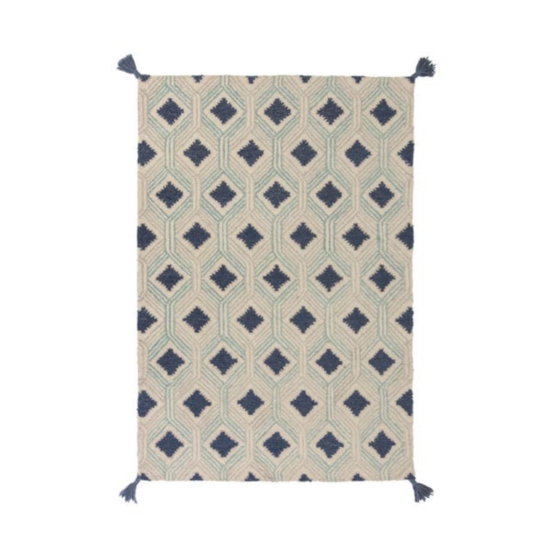 Nappe Marco Rug In Blue 120X170Cm RRP 109 About the Product(s) Range: NAPPEDesign: MARCOColour: