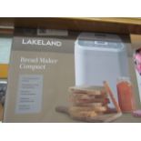 Lakeland White Compact 1lb Daily Loaf Bread Maker RRP 80There's nothing like the aroma of baking