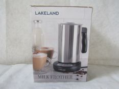 Lakeland Milk Frother and Hot Chocolate Maker RRP 60About the Product(s)Froth-topped cappuccinos,