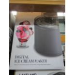 Lakeland Digital Ice Cream Maker 1.8L RRP 50We all love ice cream, that's a given. But when it's