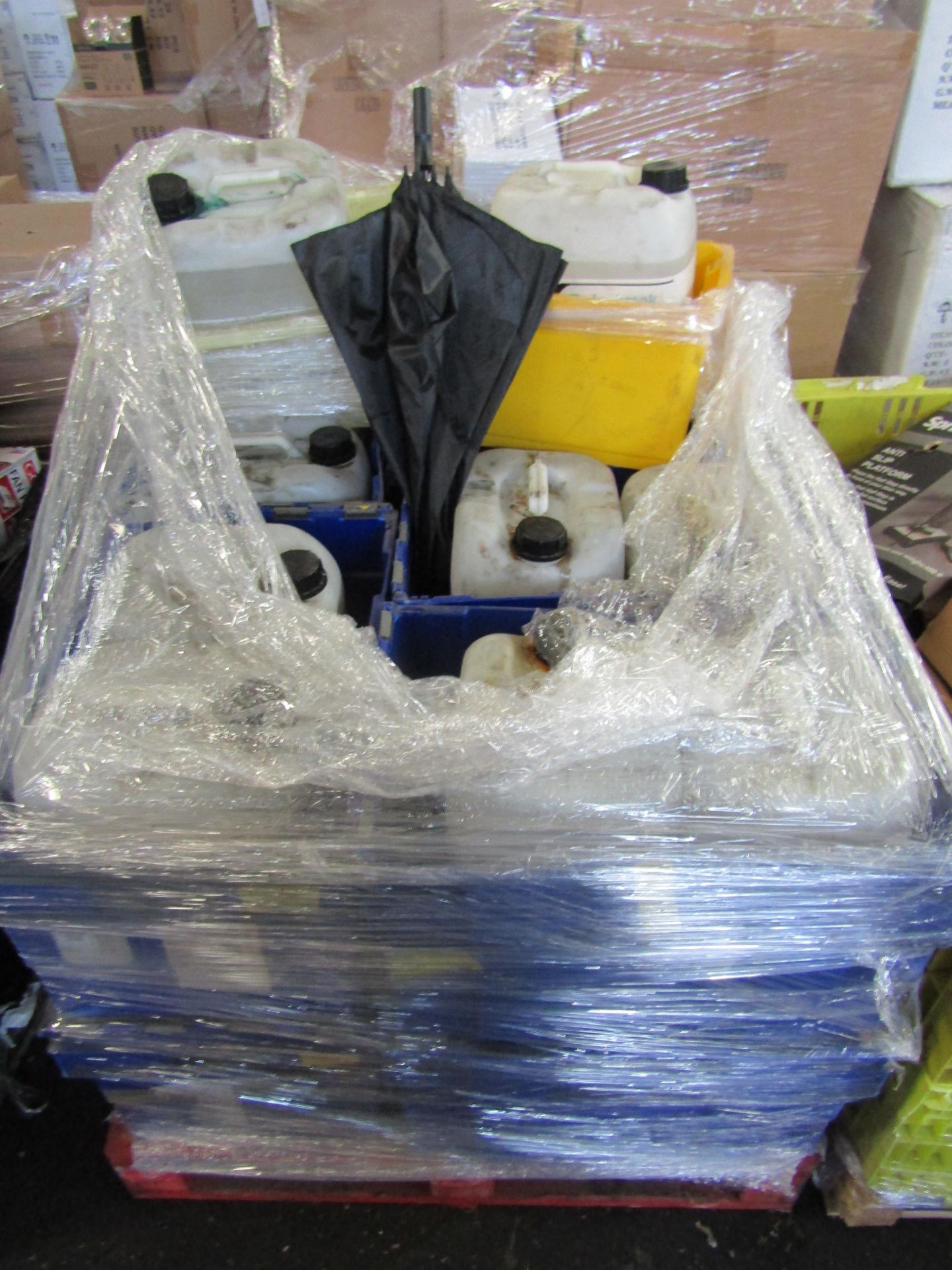 Pallet of approx 20x 24kg tubs of Ecolab turbo break laundry, unchecked, RRP ?64 a Tub