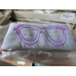 3x fabric Glasses Cases, new, RRP ?12 each (DR825)