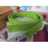 Merino Wool Shelf Brackets - Green - New & Boxed. (DR674)