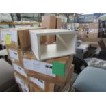 Heals Tower Small Box in White RRP 99Modern living demands flexibility, so it’s important that our