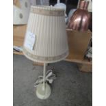 Quirky Tape Measure Shade Table Lamp. Size: H35cm - Shade Size: H15.2 x D19cm - RRP ?85.00 - New. (