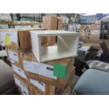 Heals Tower Small Box in White RRP 99Modern living demands flexibility, so it’s important that our