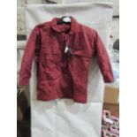 Rainmac Ladies Burgandy Rain Coat With Detachable Lined Fleece, Size: 14 - Unused & Packaged.