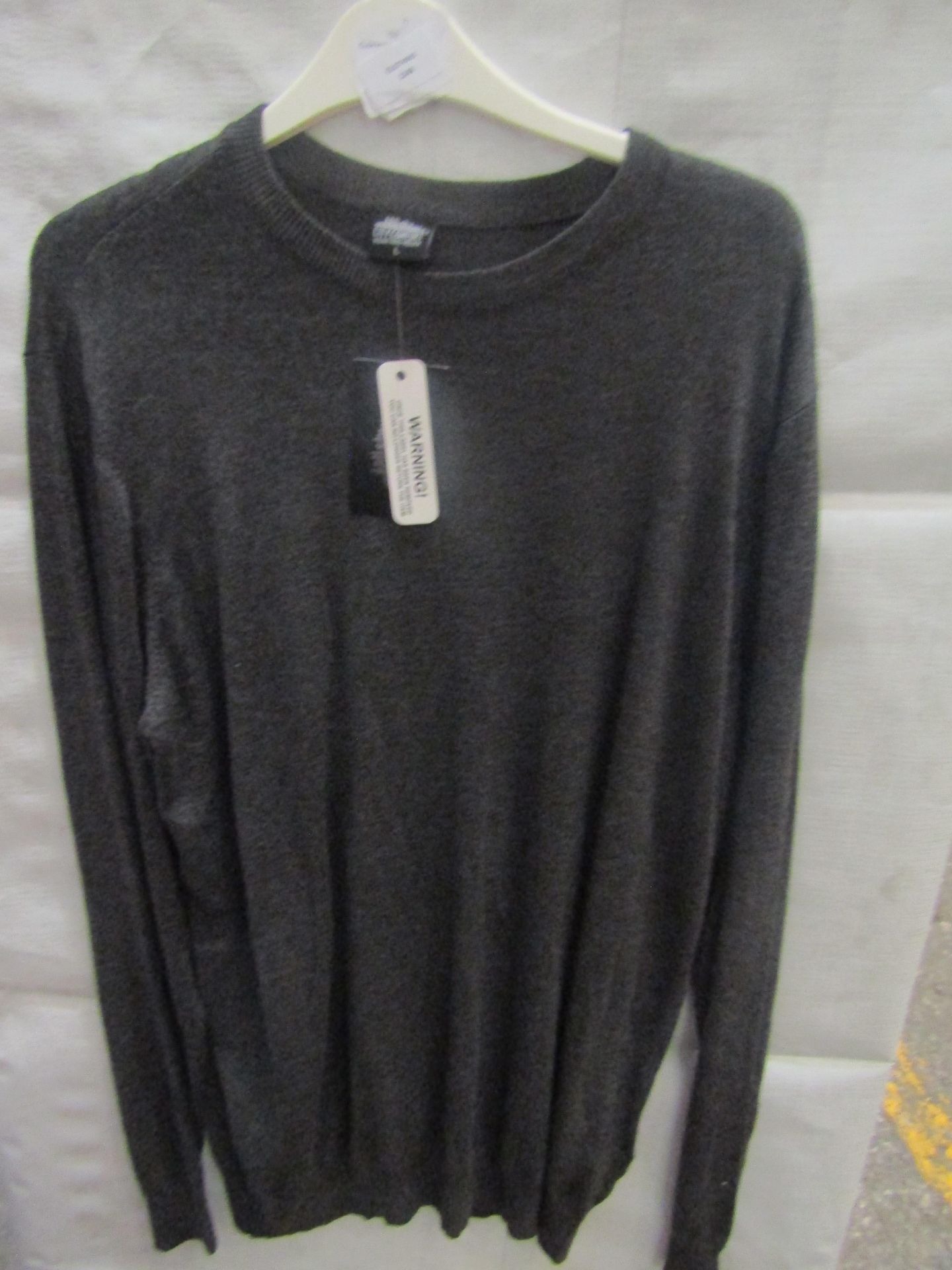 City Comfort Mens Grey Jumper Size L New With Tags