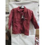 Rainmac Ladies Burgandy Rain Coat With Detachable Lined Fleece, Size: 18 - Unused & Packaged.