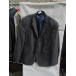 M&S Mens Grey Tailored Fit Performance Suit Jacket, Size: Chest 44" Long - Good Condition.