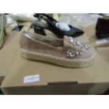 Ladies Nude Shoes, Uk 37, Unworn & Boxed.