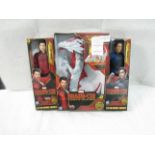 2x Boxes of 4 Marvel - Shang-Chi & The Legend of The Ten Rings Action Figures ( 2x RED / 2X BLUE ) -