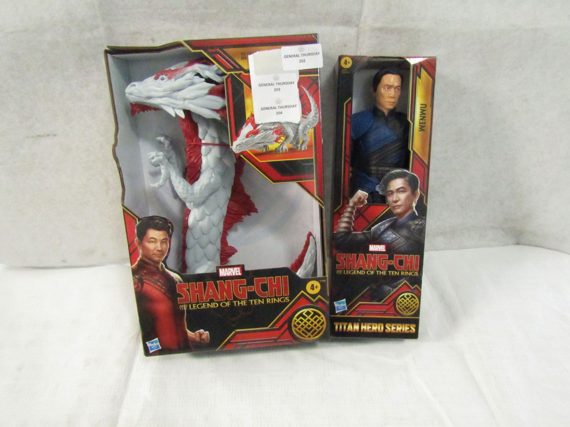 1x Marvel - Shang-Chi & The Legend of The Ten Rings Action Figures - New & Boxed. 1x Marvel -