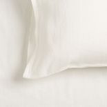 Soak & Sleep Soak & Sleep Chalk Pure Hemp Standard Housewife Pillowcase Pair RRP 20Soft, smooth