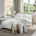 Soak & Sleep 100% Pure French Linen - 2x Standard Housewife Pillowcase - White RRP 30 French Linen