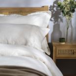 Soak & Sleep Soak & Sleep Chalk Pure Hemp Superking Oxford Pillowcase Pair RRP 36Soft, smooth and