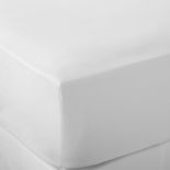 Soak & Sleep Soak & Sleep White 200TC Egyptian Cotton Euro Double 30cm Fitted Sheet RRP 21 Enhance