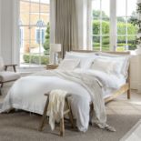 Soak & Sleep Soak & Sleep White French Linen King Size Flat Sheet RRP 68 A Soak & Sleep classic,