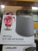 Lakeland Digital Ice Cream Maker 1.8L RRP 50We all love ice cream, that's a given. But when it's