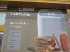 Lakeland White Compact 1lb Daily Loaf Bread Maker RRP 80There's nothing like the aroma of baking