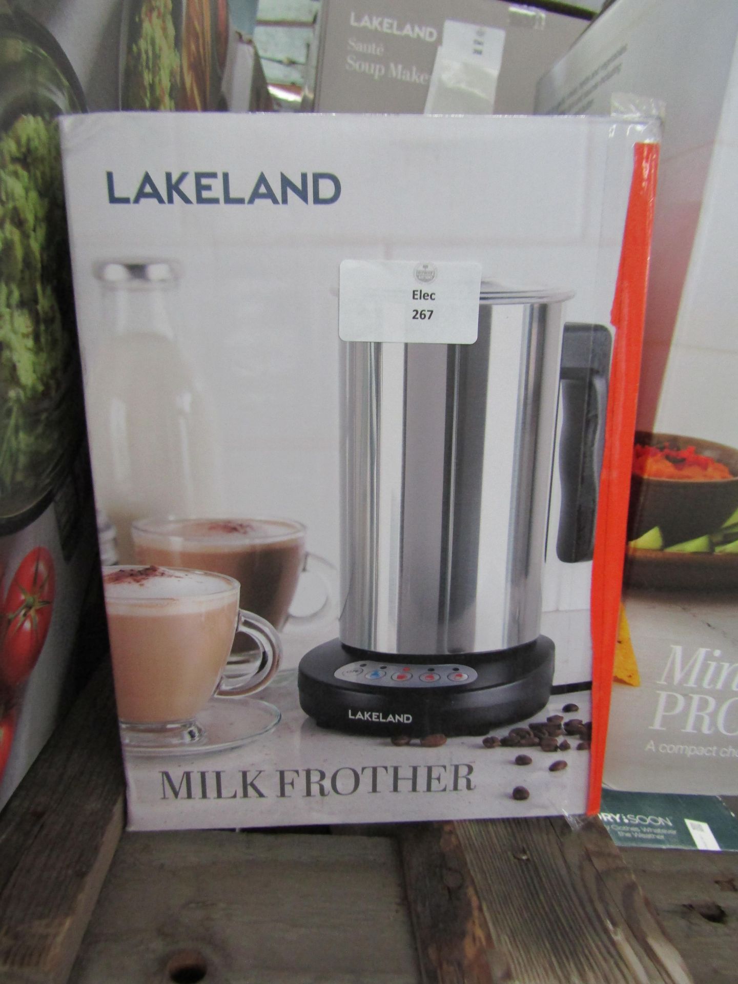 Lakeland Milk Frother and Hot Chocolate Maker RRP 60Froth-topped cappuccinos, foamy latte
