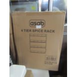 Asab - 4-Tier Spice Rack - Boxed.