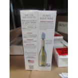 Approx 60x Set Of 2 TheWave - Wine Purifiier & Aerator - Cures Hangovers. New & Boxed.