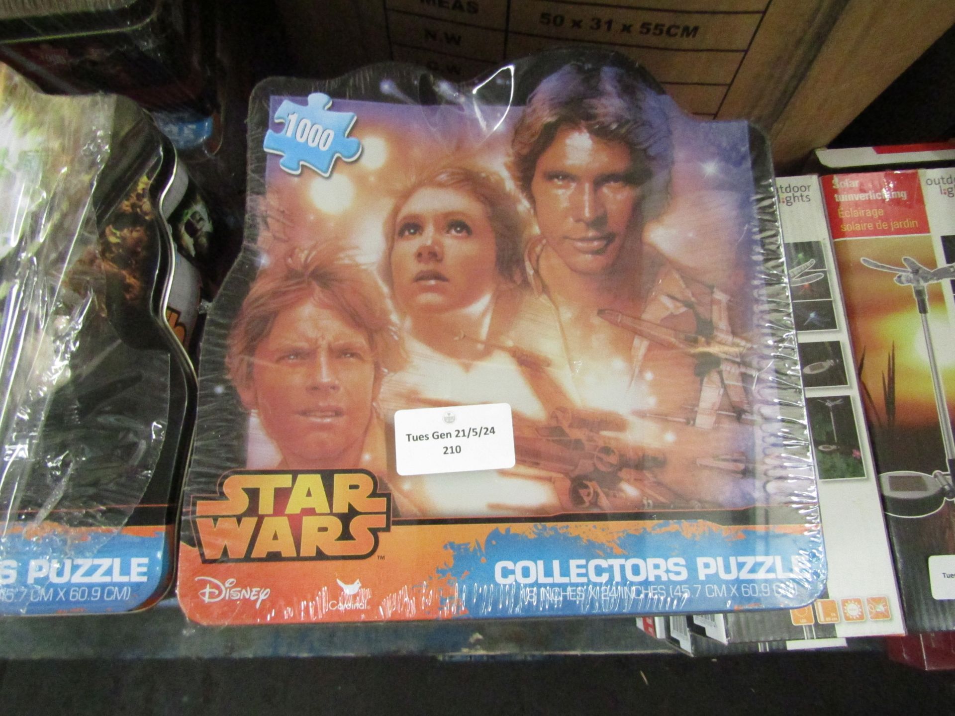 4x Staw Wars Collectors Puzzles, Unchecked & Packaged.