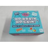 6x GamesRoom - "No Brain No Gain! " Game - New & Boxed.