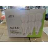 Box Of 6 Ledya A60-e27 Energy Saving LED Bulbs, 13w, Unchecked & Boxed.