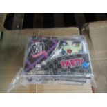 Box of 240x packs of Monster High party invitations, all unused