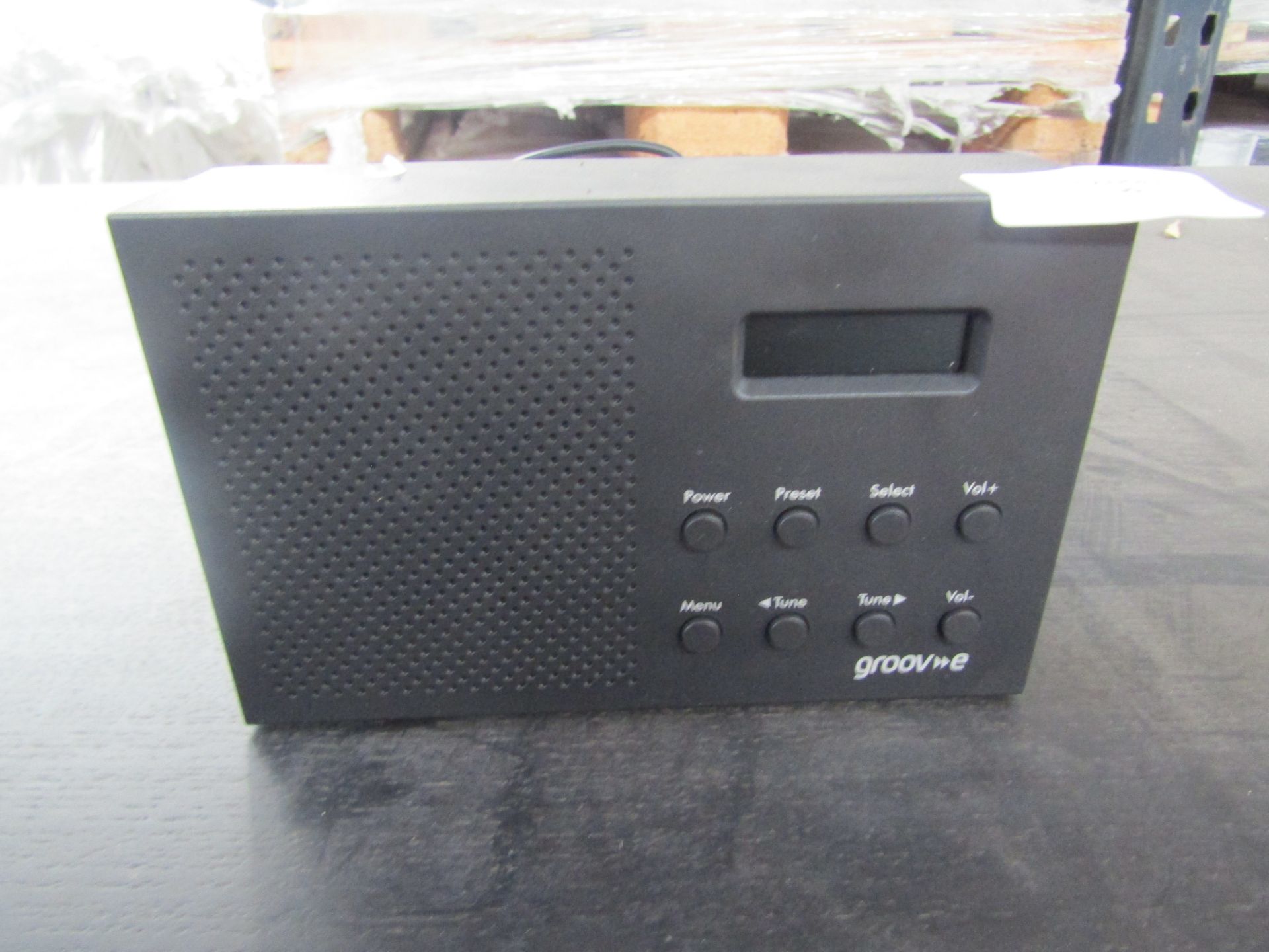 Groove Portable DAB/FM Digital Radio - Unchecked & Unboxed.