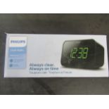 Philips Clock Radio 3000 Series - Unchecked & Boxed.