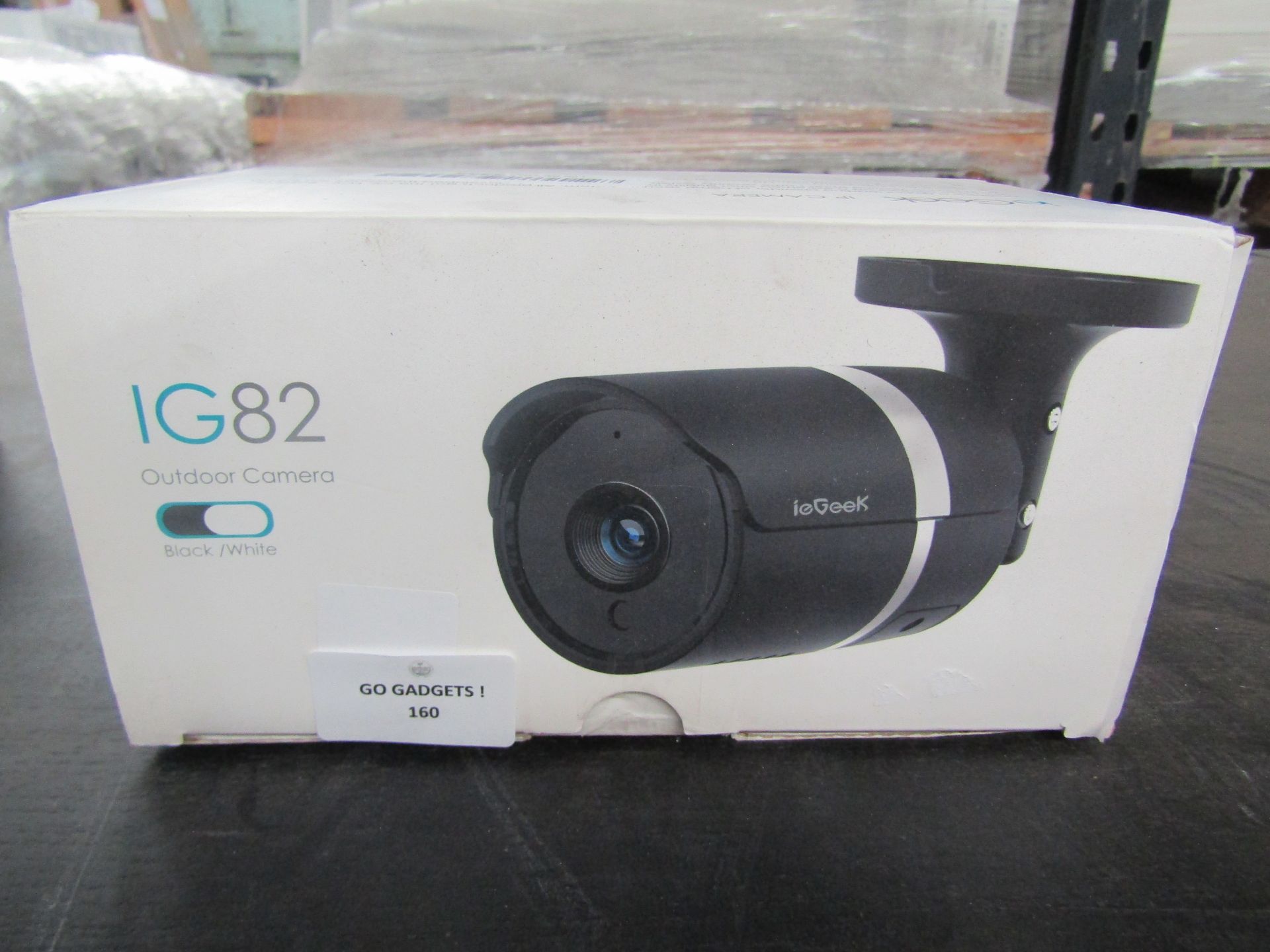 IP Camera Outdoor IG82 Security Camera - Unchecked & Boxed.