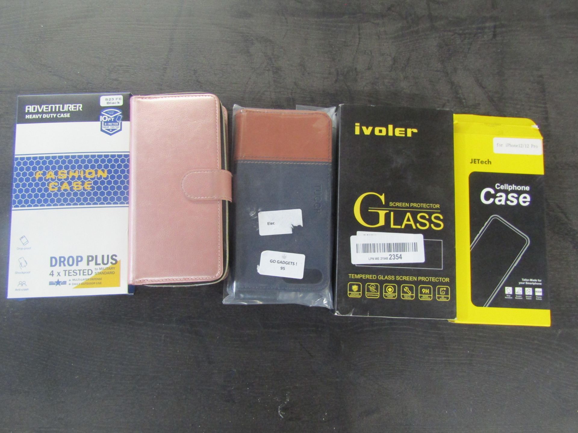 5x Various Assortred Phone Cases - All Unchecked & Packaged.