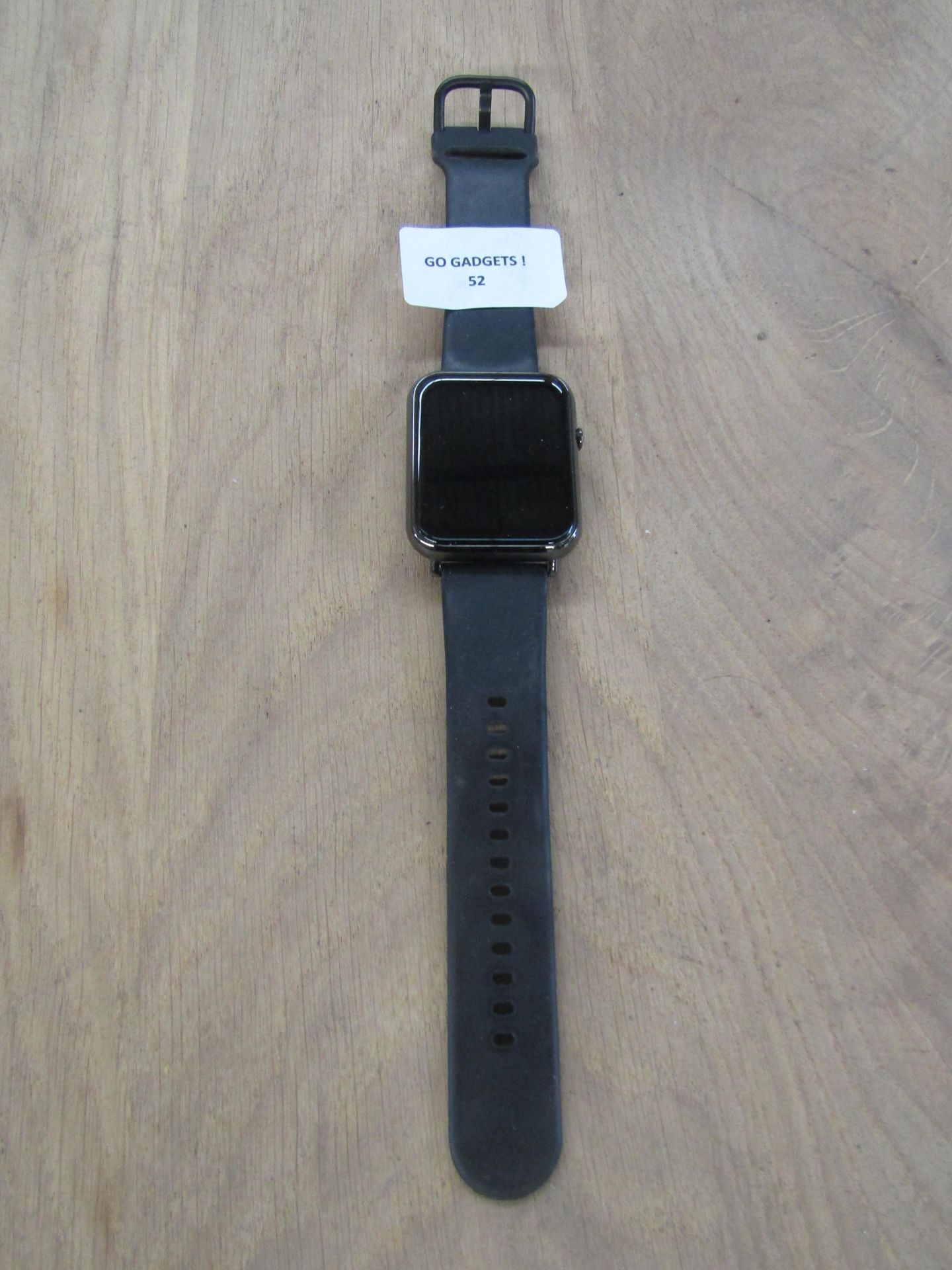 Black Smart Watch - Unchecked & Unpackaged.