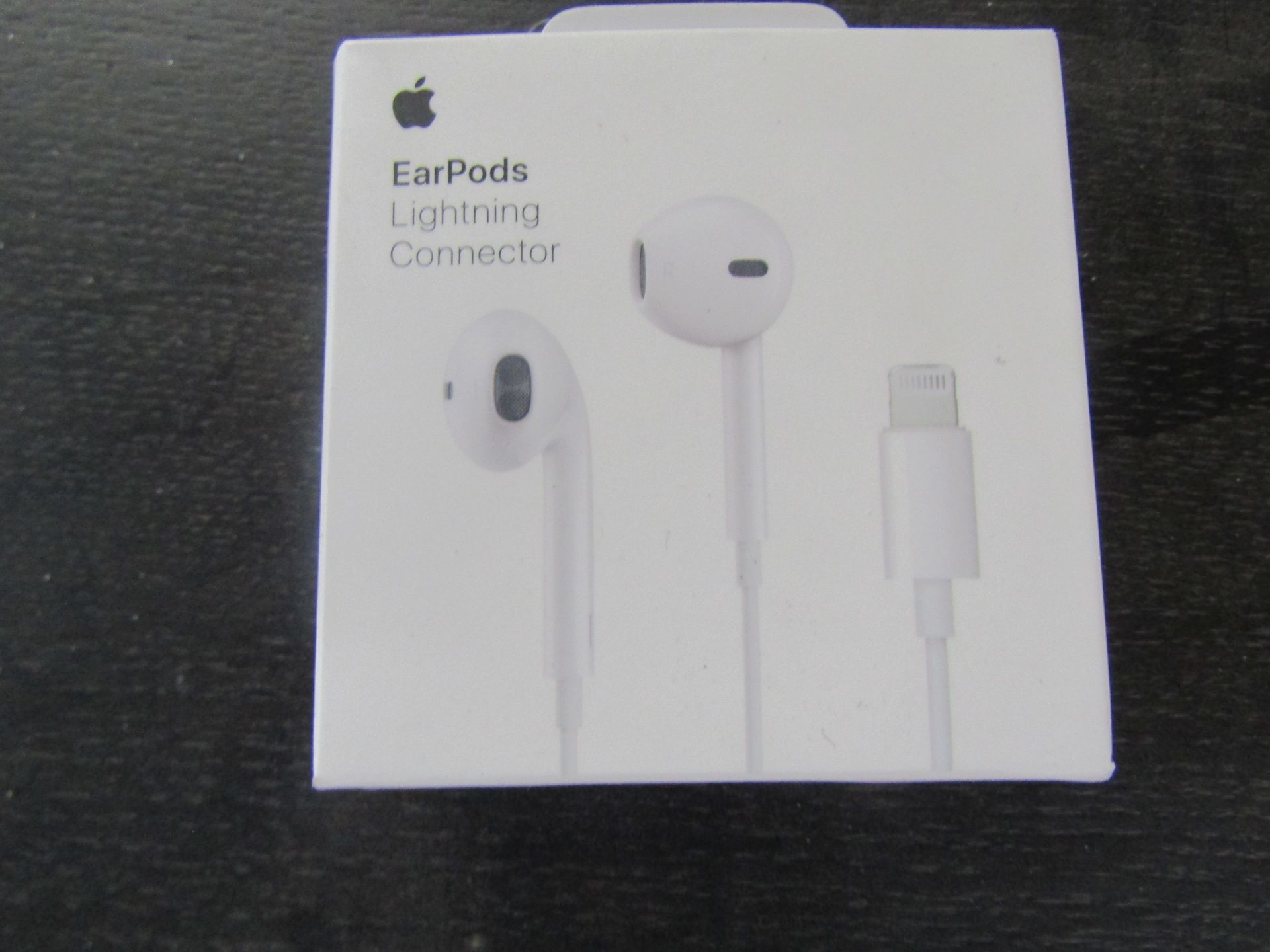 Apple Wired Earpods, Lightning Connector - Unchecked & Boxed.