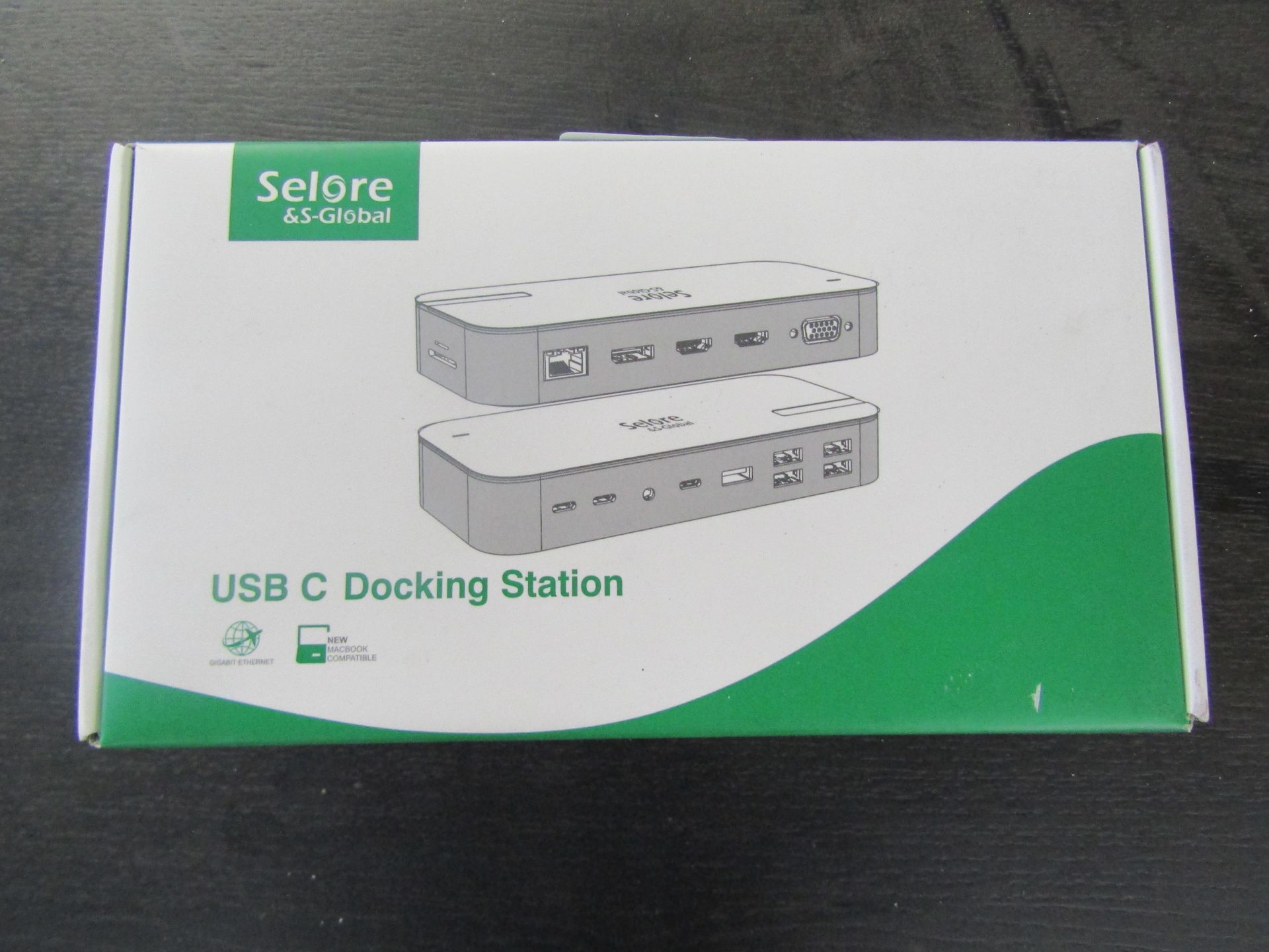Solore & S-Global Quadruple Display USB-C Docking Station - Appears To Be Unused & Boxed - RRP CIRCA