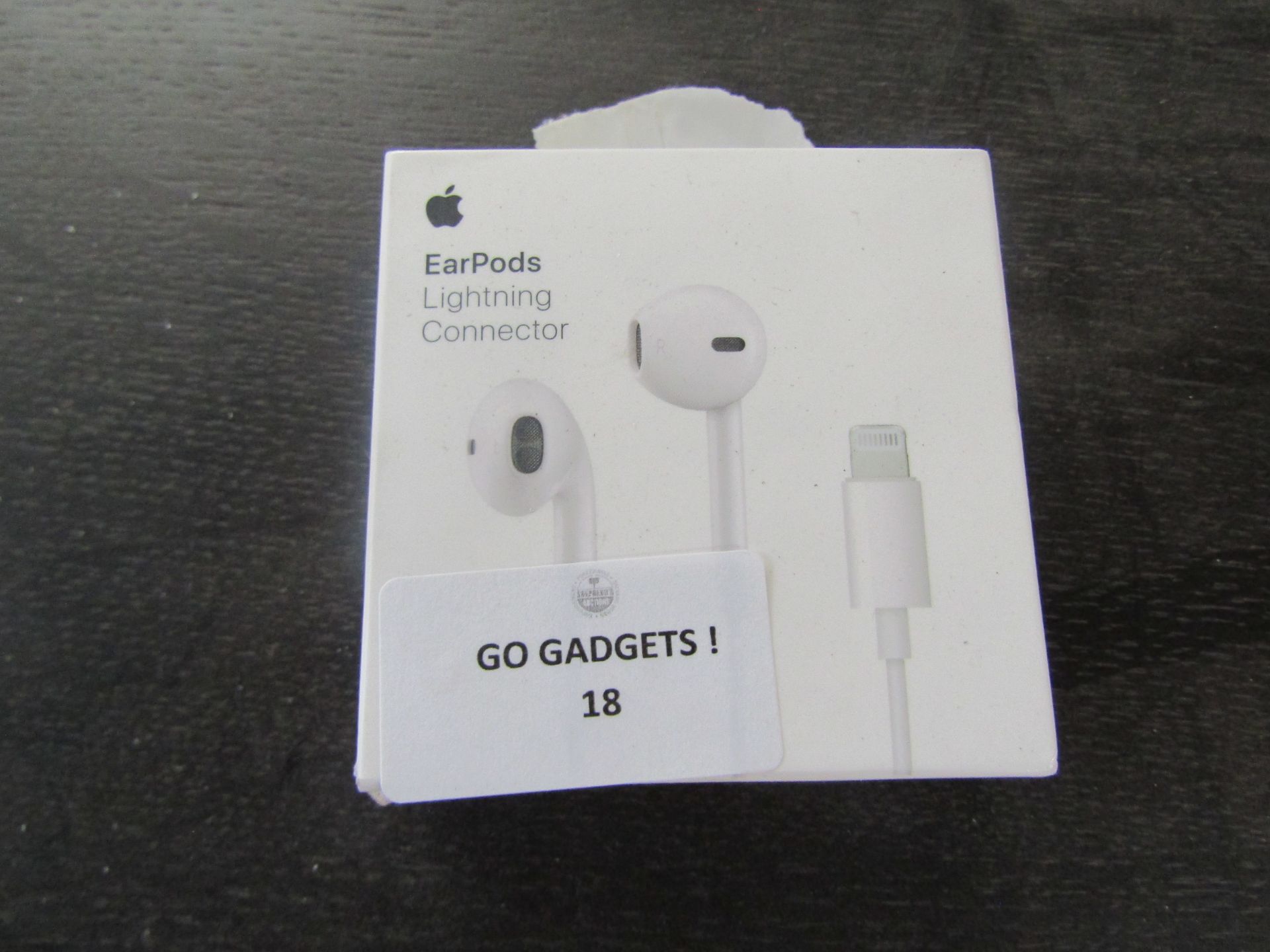 Apple Wired Earpods, Lightning Connector - Unchecked & Boxed.
