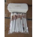 10x Lumina Lux 12 piece Brush set and carry case - New & Packaged.