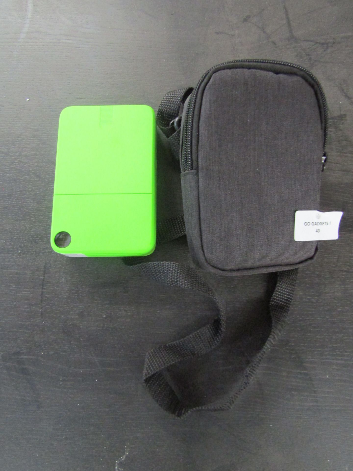 KODAK Printomatic Instant Camera, Green With Carry Case - Untested - RRP CIRCA £79.99