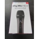 iRig Mic HD 2 Digital Microphone For IOS, USB - Unchecked & Boxed.