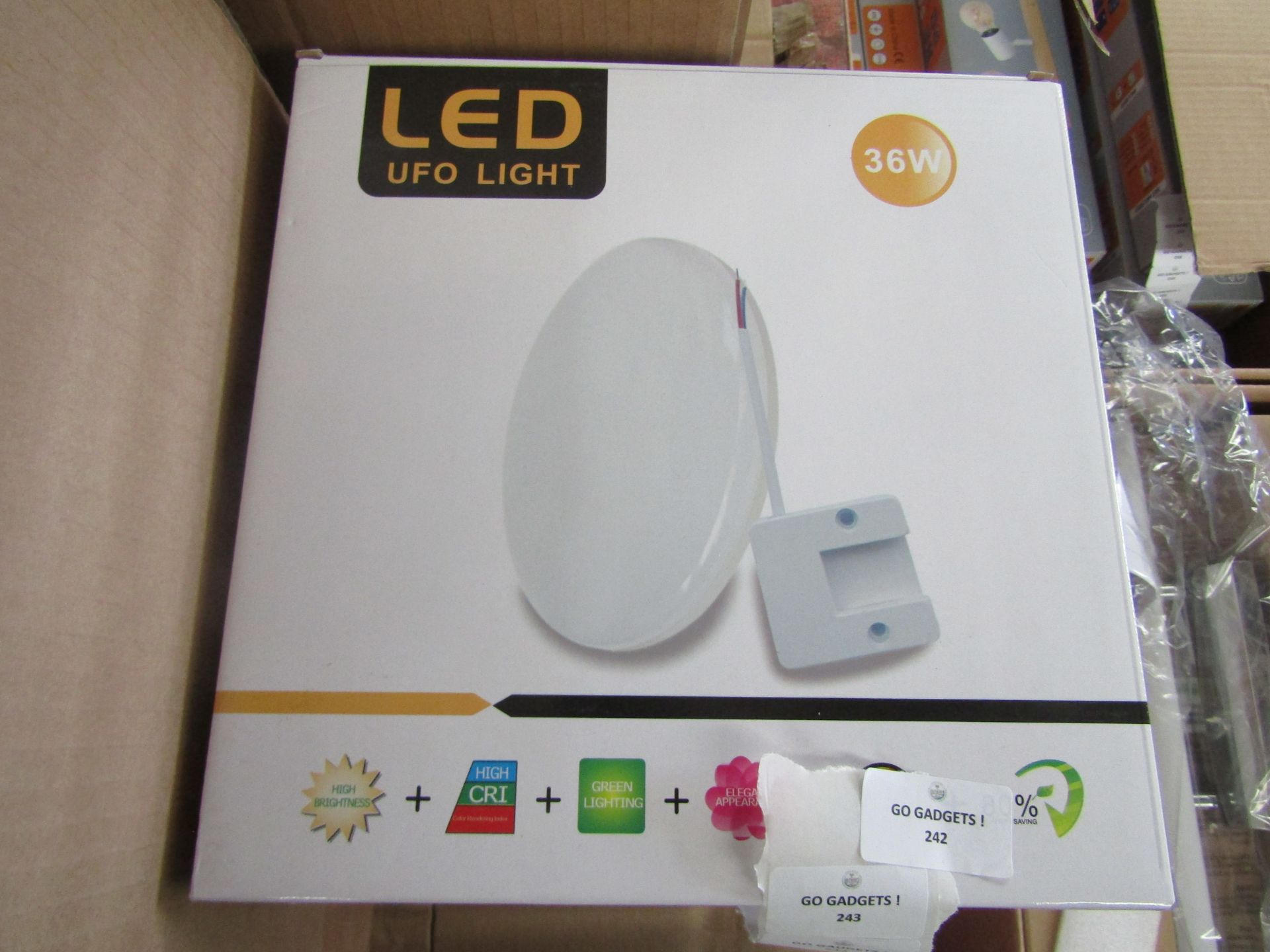 Kimjo - LED 36w LED UFO Light Circular - Boxed.