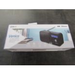 Groove Venice Portable DAB/FM Digtial Radio With Bluetooth - Unchecked & Boxed.