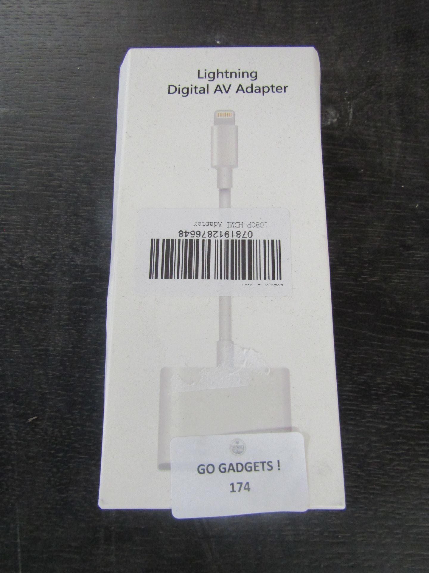 Lightning Digital AV Adapter, Unchecked & Boxed.