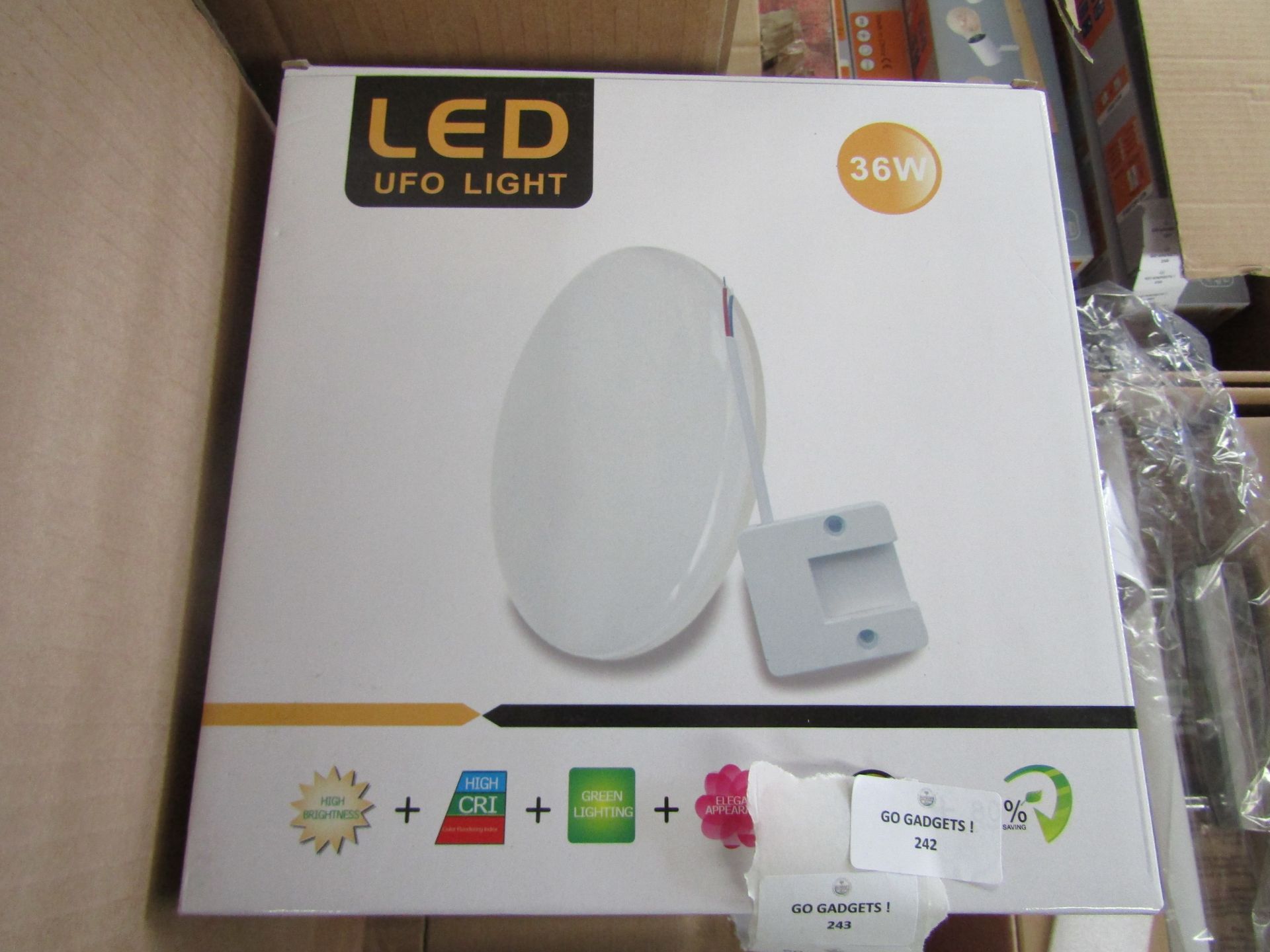 Kimjo - LED 36w LED UFO Light Circular - Boxed.